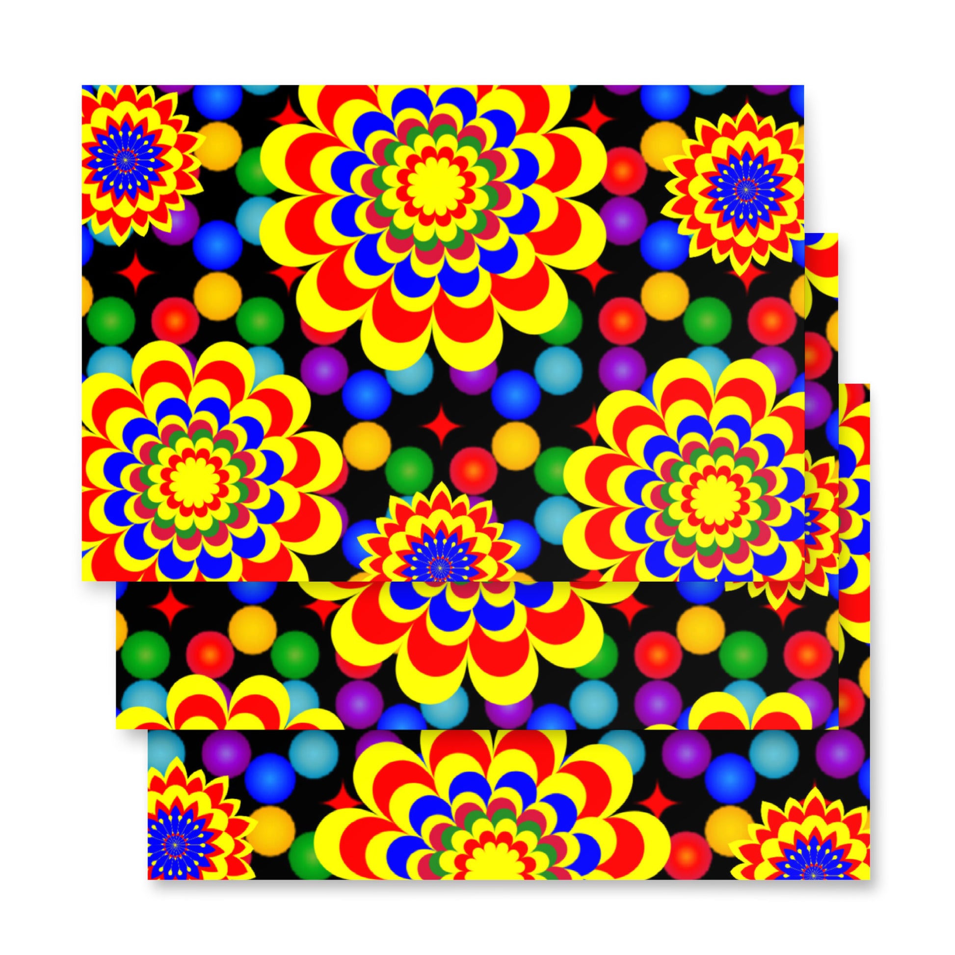 flower wrapping paper 