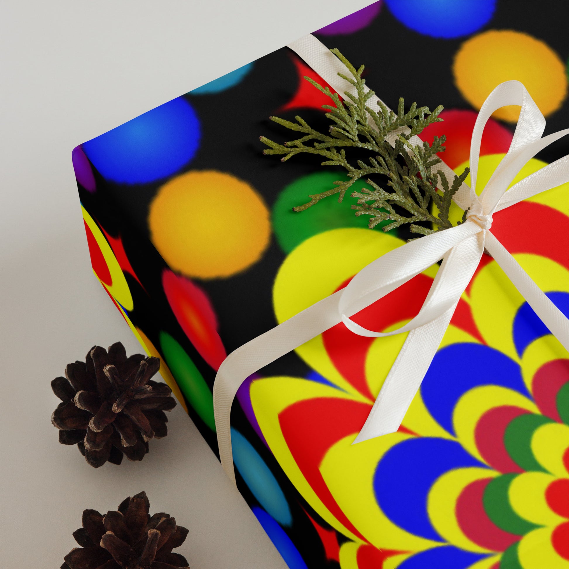 flower wrapping paper