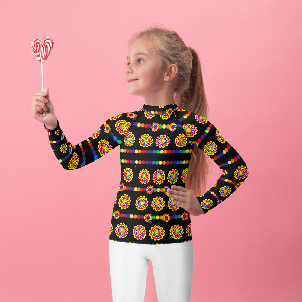 luxury Kids Rash Guard girl