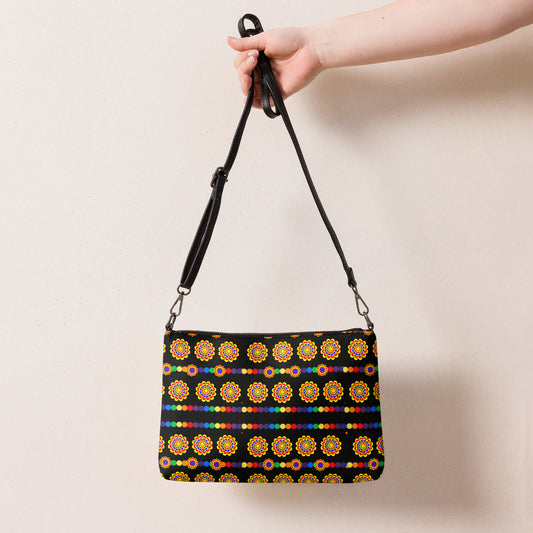 pattern crossbody bag